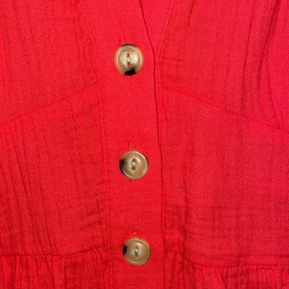 Red romper - Picture 3 of 4